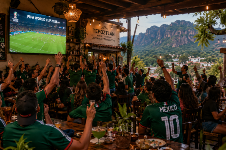 Restauranteros de Morelos evalúan costos para transmitir el Mundial 2026; licencias pueden superar los 30 mil pesos