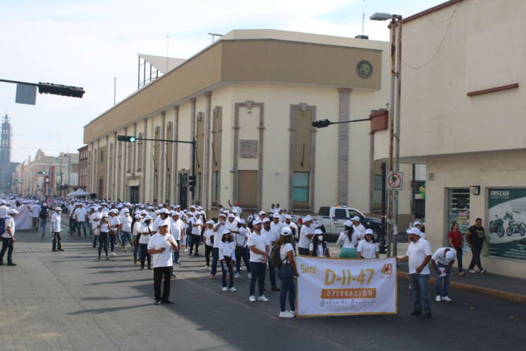 Marcha de maestros del SNTE provocará afectaciones viales este jueves en el Centro de Cuernavaca