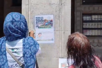 Buscadoras del Sur alertan repunte de desapariciones en Morelos y exigen acciones efectivas 44 Integrantes del colectivo Buscadoras del Sur realizan una jornada de pega de fichas de búsqueda en el centro de Cuernavaca.