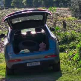 Elementos de la Fiscalía Regional Oriente realizan diligencias en el lugar donde fue localizada una mujer sin vida en Tlayecac, Ayala.