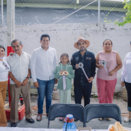 Greta Sofía Muñoz Hernández durante una competencia nacional de Lima Lama en Zacatecas.