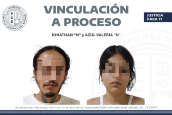 Vinculan a proceso a pareja detenida tras cateo en Temixco por presunto narcomenudeo 35 Elementos de la Agencia de Investigación Criminal durante un cateo realizado en un inmueble del municipio de Temixco.