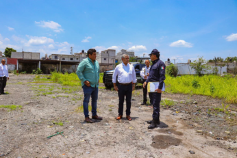Cuernavaca habilitará un nuevo corralón municipal para fortalecer el resguardo vehicular 2 José Luis Urióstegui supervisa el predio donde será construido el nuevo corralón municipal de Cuernavaca.