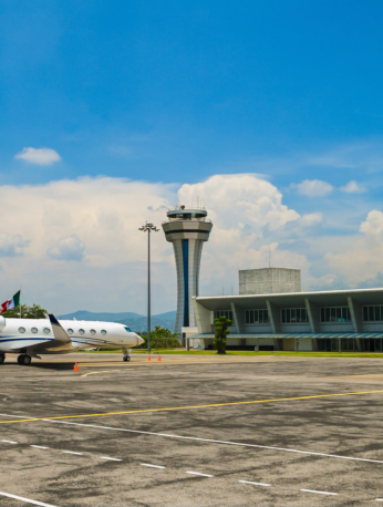 Aeropuerto Internacional de Cuernavaca General Mariano Matamoros, ubicado en Temixco, Morelos, que recibirá nuevas inversiones.