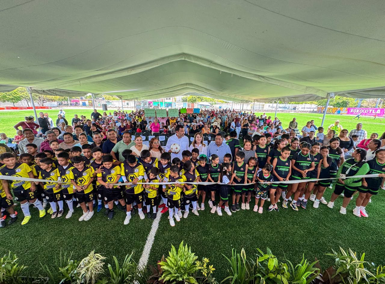 Xoxocotla recibirá nuevo Palacio Municipal tras inversión de 32 mdp en obras 33 Margarita González Saravia durante la inauguración de infraestructura deportiva y anuncio de nuevas obras en Xoxocotla, Morelos.