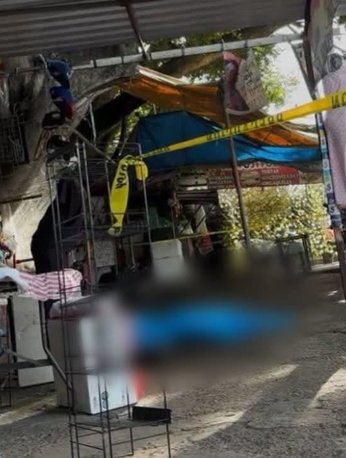 Mujer adulta mayor fallece cerca del Banco del Bienestar en la Paloma de la Paz