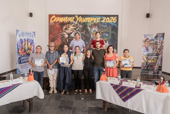 Cuatro participantes fueron reconocidos en Yautepec durante el certamen “El Maíz: Raíz, Memoria y Palabra”, dedicado a explorar mediante la poesía el valor cultural del maíz.
