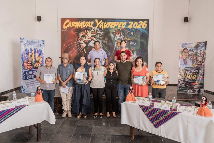 Cuatro participantes fueron reconocidos en Yautepec durante el certamen “El Maíz: Raíz, Memoria y Palabra”, dedicado a explorar mediante la poesía el valor cultural del maíz.