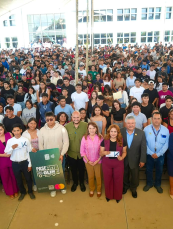 Entregan Pase Olin a 4 mil 149 universitarios de Zacatepec y Cuautla